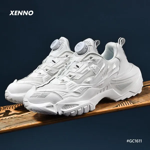 Sports Rotary Button Armor Sneakers